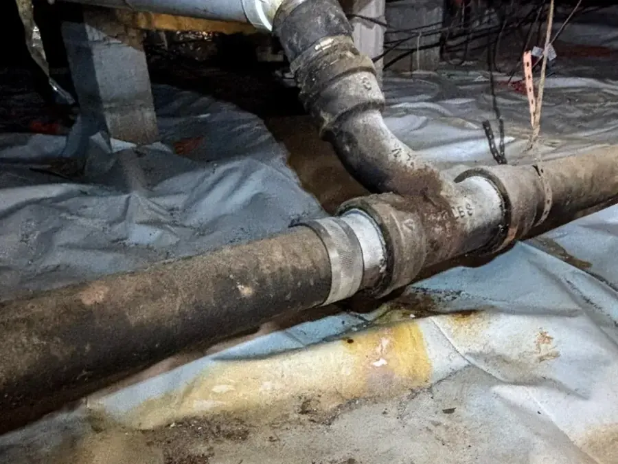 Burst pipe water damage cleanup in Preston Hollow, Dallas